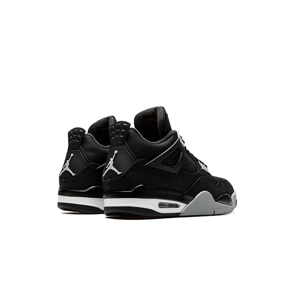 Air Jordan 4 Retro "Black Canvas"