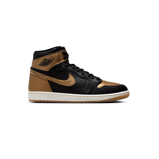 Air Jordan 1 High " Black Metallic Gold"